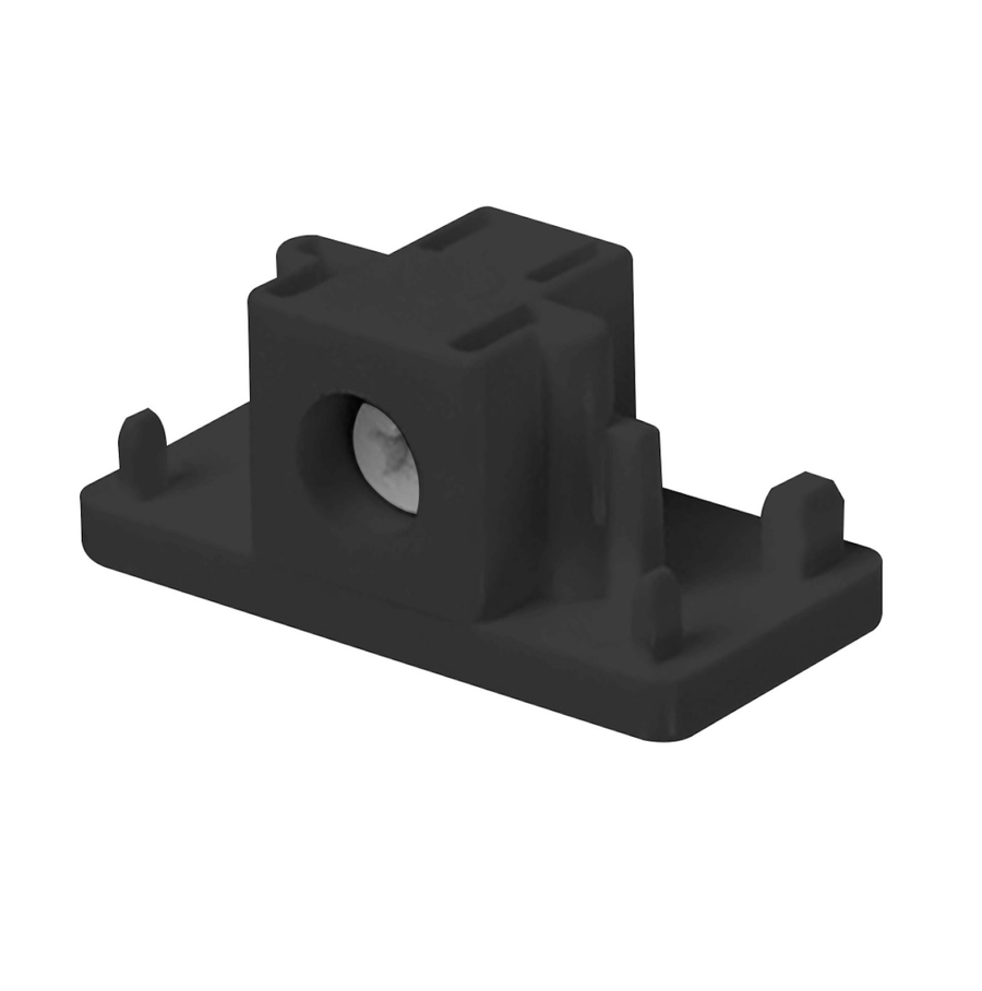 Envision LED End Cap - Black