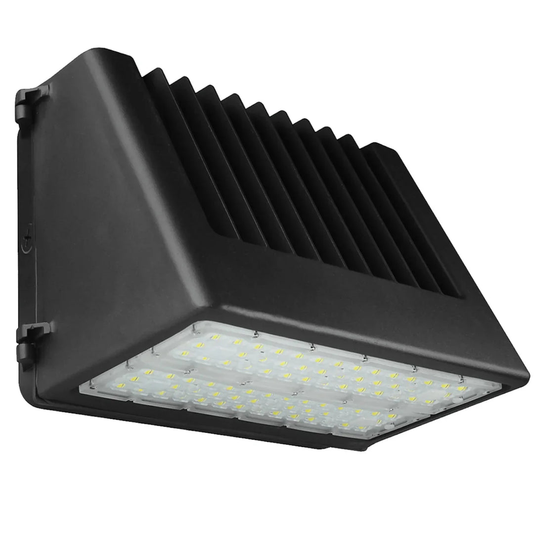 Envision LED Full-Cutoff Wall Pack: FC-Line 3-CCT & 5-Power Select w/ Photocell - Black