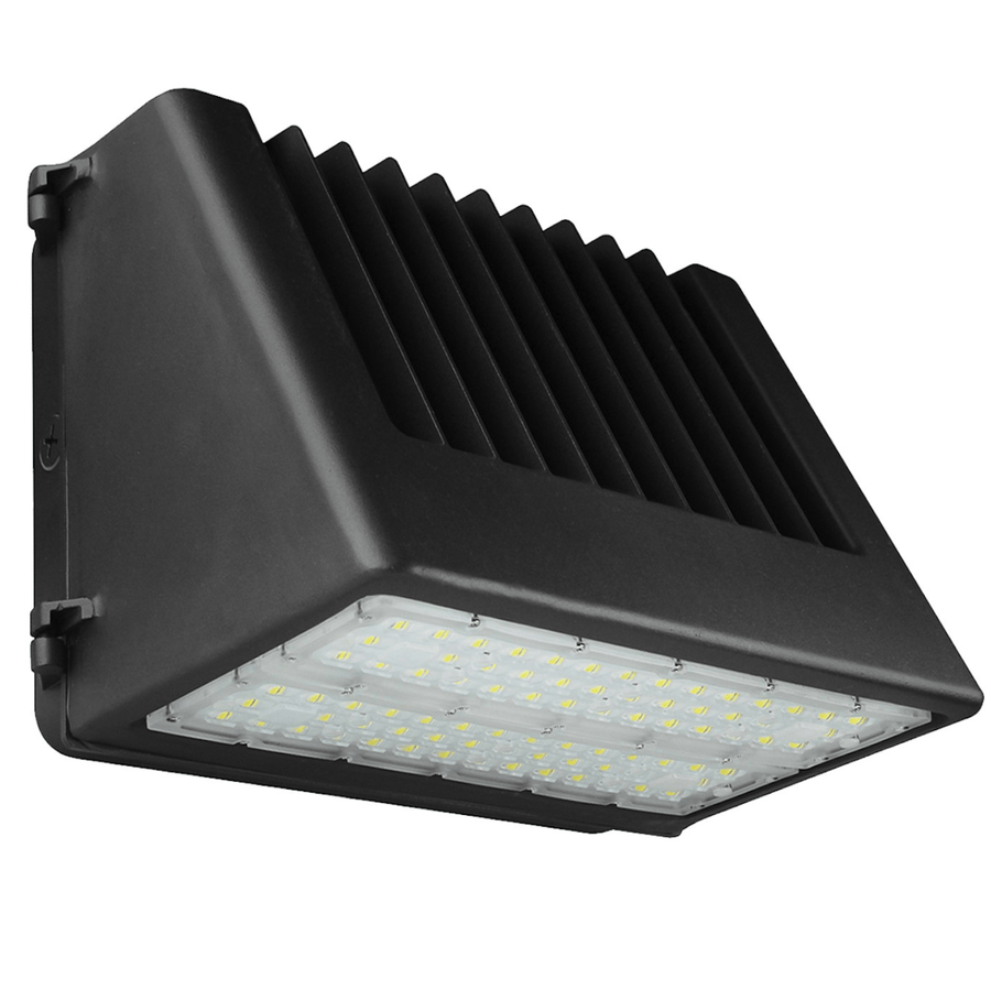 Envision LED Full-Cutoff Wall Pack: FC-Line 3-CCT & 5-Power Select w/ Photocell - Black