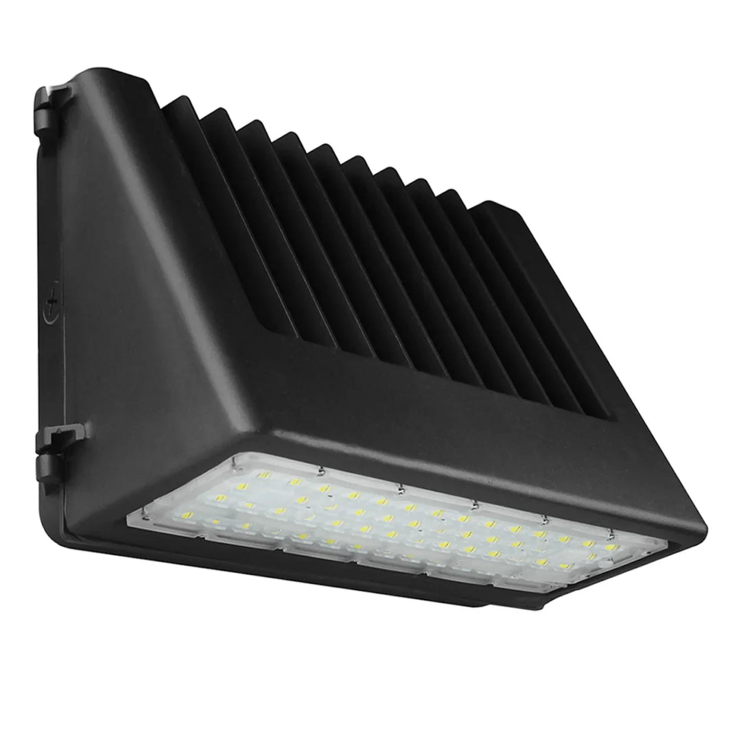 Envision LED Full-Cutoff Wall Pack: FC-Line 3-CCT & 5-Power Select w/ Photocell - Black