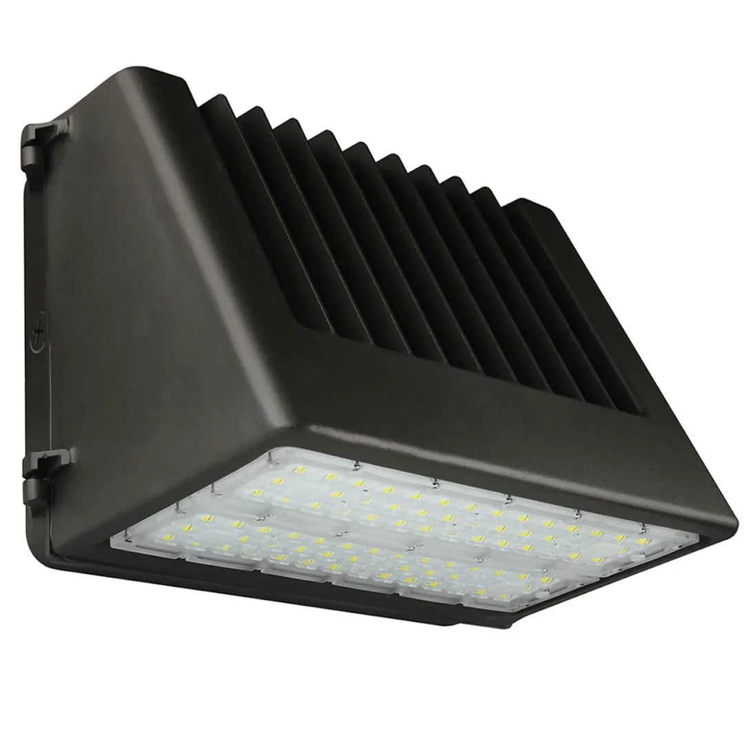 Envision LED Full-Cutoff Wall Pack: FC-Line 3-CCT & 5-Power Select w/ Photocell - Bronze