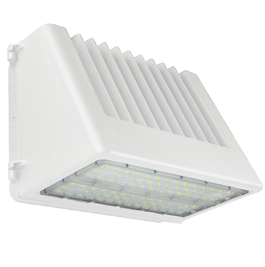 Envision LED Full-Cutoff Wall Pack: FC-Line 3-CCT & 5-Power Select w/ Photocell - White