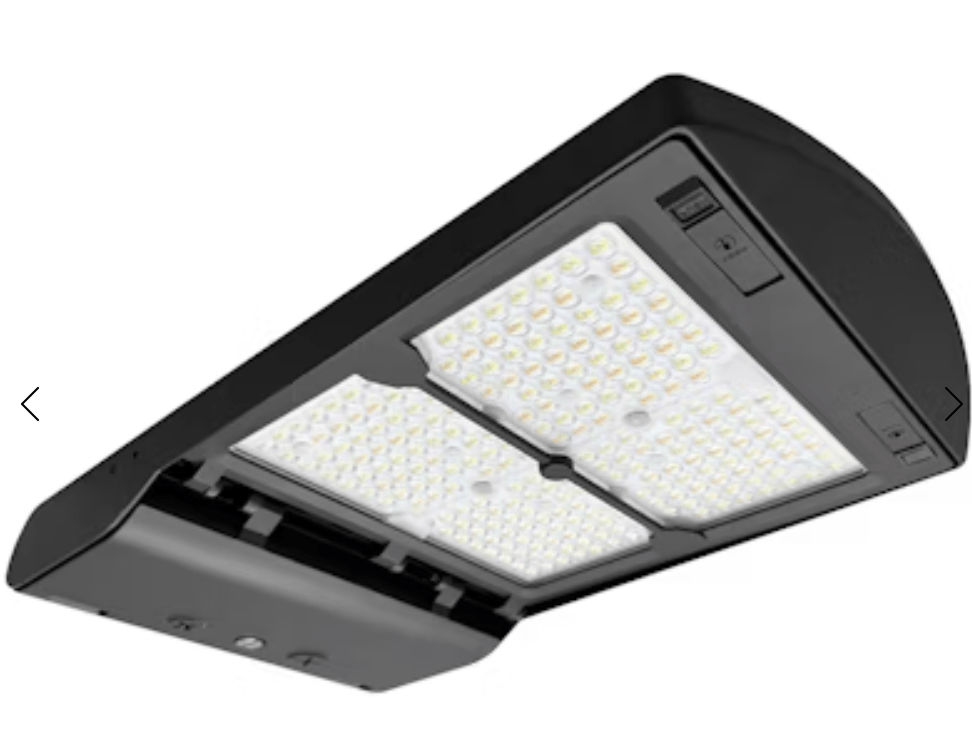 Envision LED Large Area Light: Optic-Line, 3-CCT & 5-Power Select 300W/270W/240W/210W/180W -Black