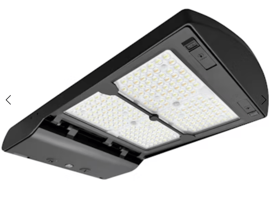 Envision LED Large Area Light: Optic-Line, 3-CCT & 5-Power Select 50W/75W/100W/125W/150W - Black