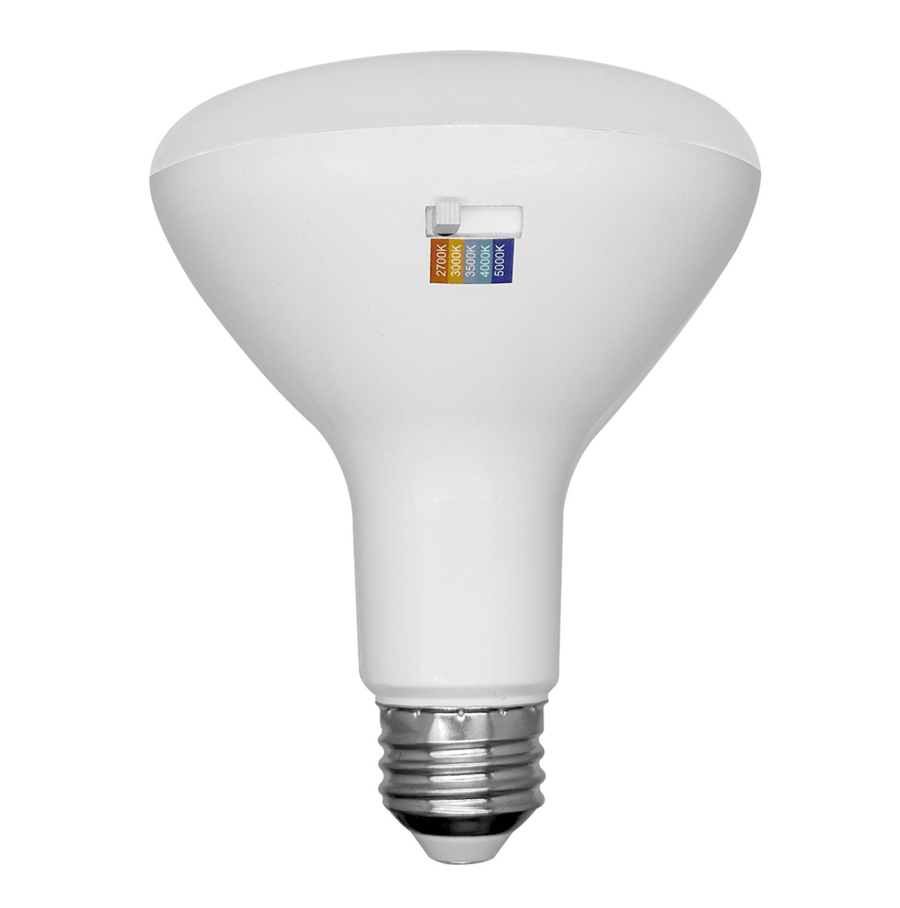 Envision LED LED-BR30 Series: 5-CCT LED Bulbs 8W