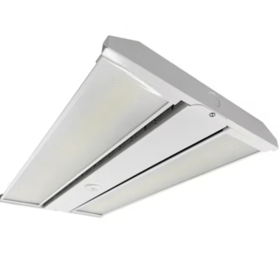 Envision LED Linear Highbay: 2ft, C-Line 4-CCT & 3-Power Select 220W/200W/180W, High Voltage - White