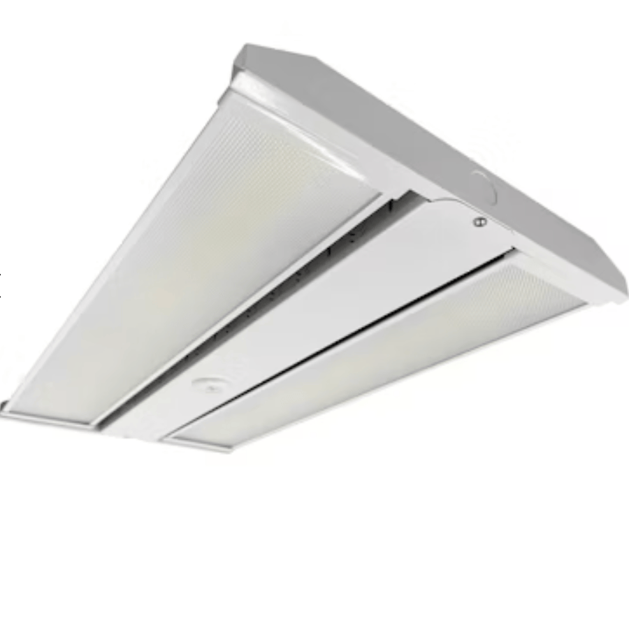 Envision LED Linear Highbay: 2ft, C-Line 4-CCT & 3-Power Select 320W/290W/260W, UNV 120V-277V - White