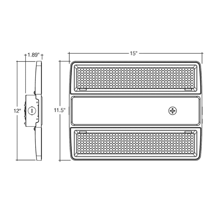 Envision LED Linear Highbay: Optic-Line, 3CCT/35k/40k/50k, 105W/85W/60W - White