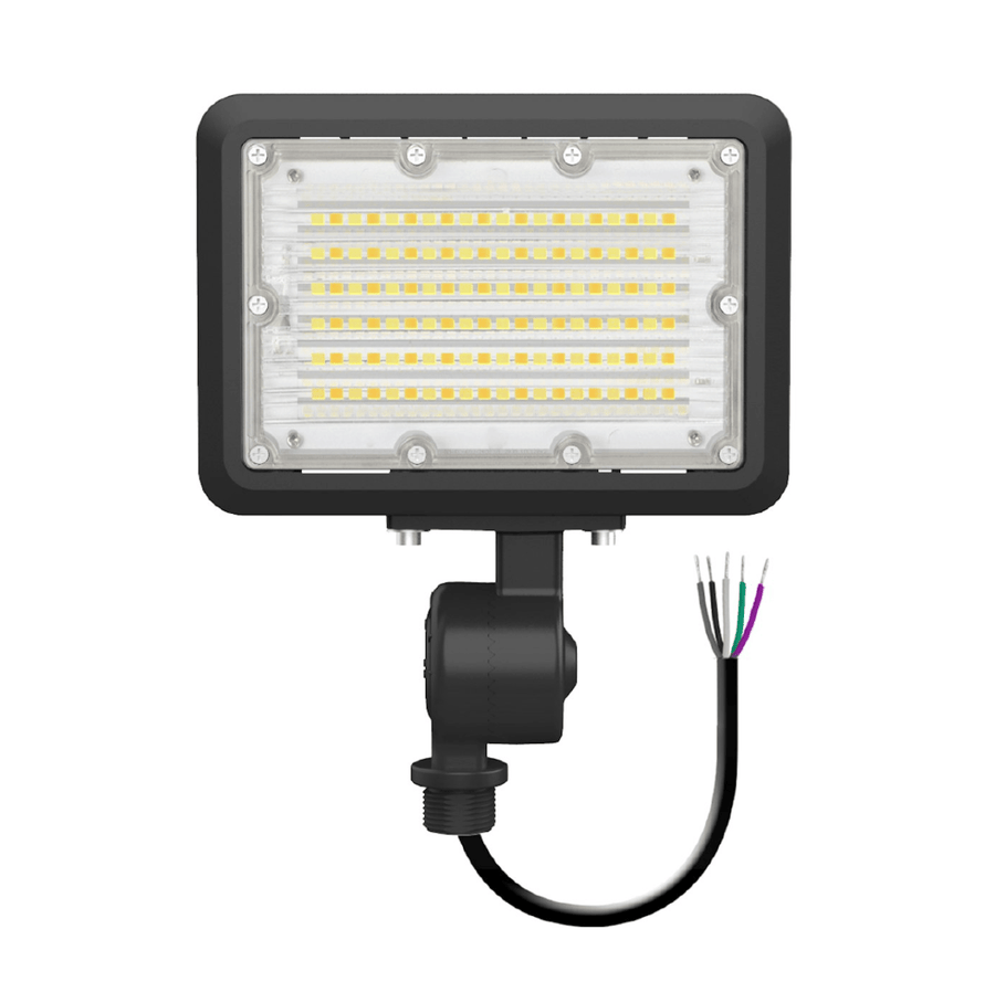 Envision LED Mini Area Floodlights: XS-Line 3-CCT Selectable 30W - Black