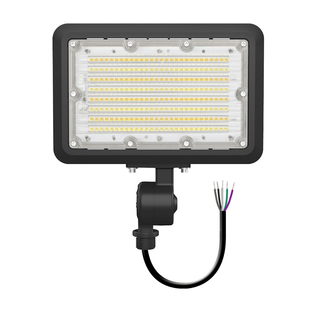 Envision LED Mini Area Floodlights: XS-Line 3-CCT Selectable 60W/50W/40W - Black