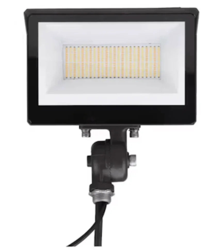Envision LED Mini Flood Light: ARCY-Line, 3-CCT & Power Select w/ Photocell 40W/50W/60W - Bronze