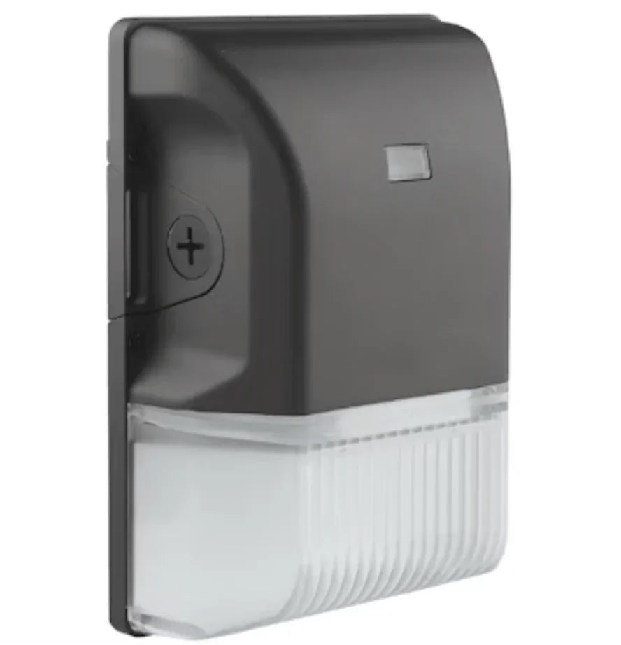 Envision LED Mini Wall Pack: M-Line - w/ Photocell, 3-CCT Select 20W - Bronze