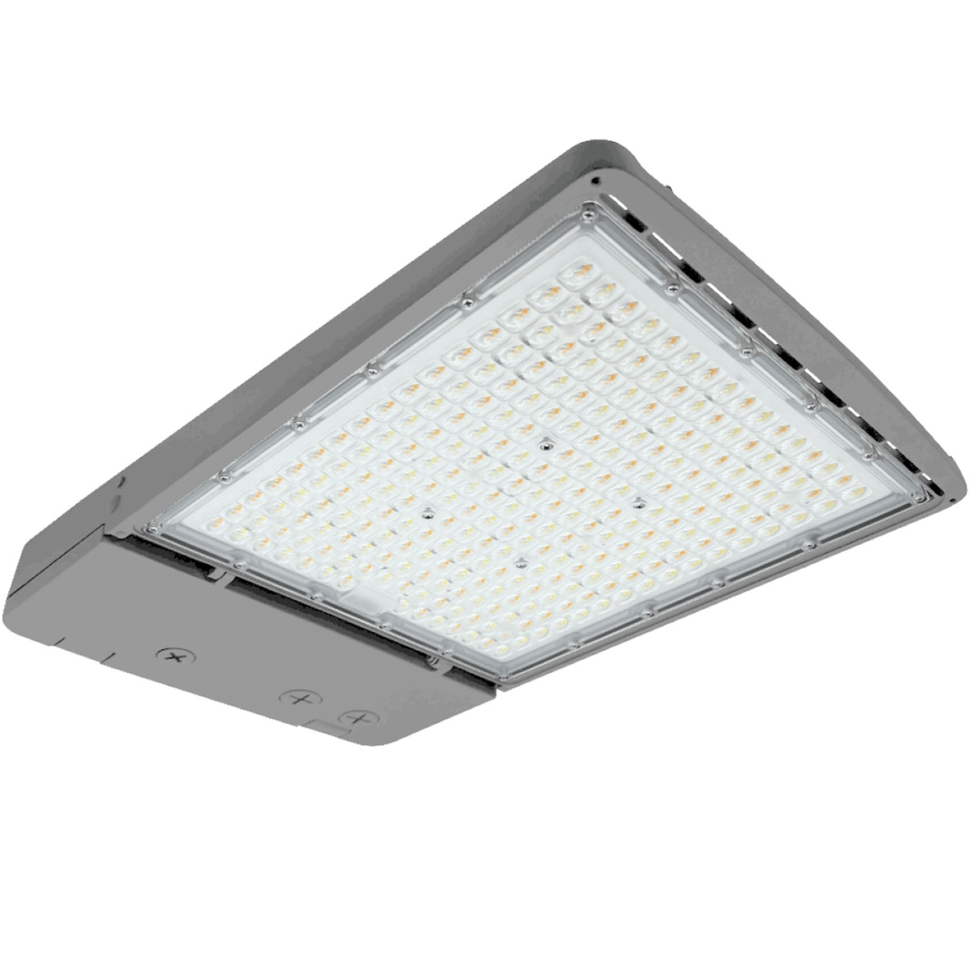 Envision LED OPTIC-Line Selectable: Large Area Lights, 300/270/240/210/180w, 277-480V, 30/40/50k - Gray