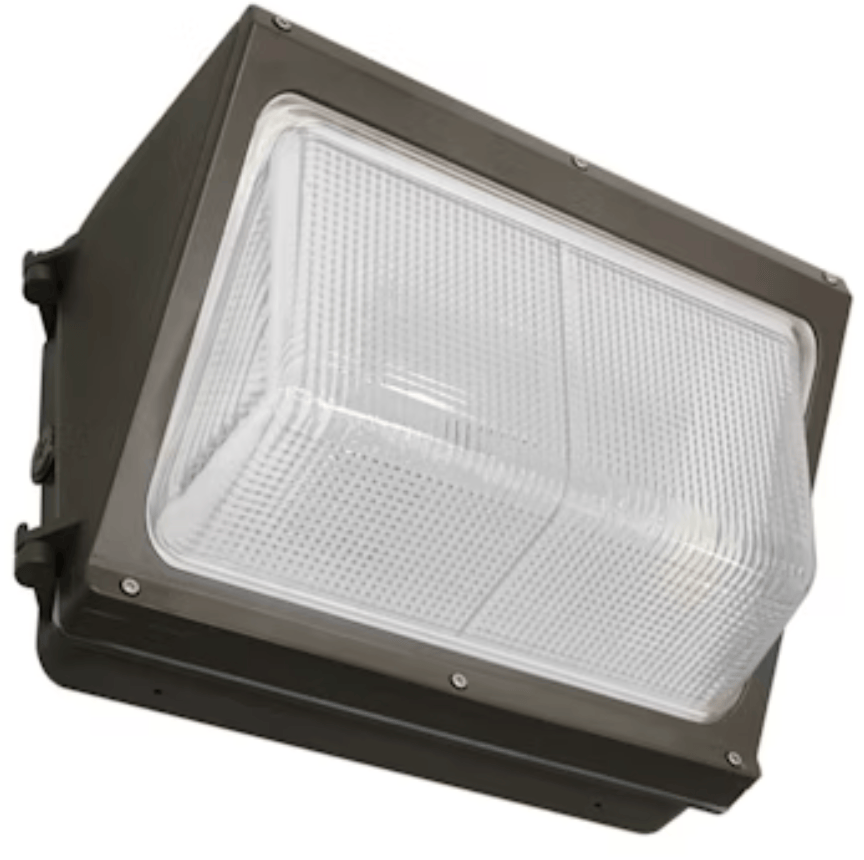 Envision LED Regular Wall Pack: Full-Line, 3-CCT & 5-Power Select w/ Photocell 120W/100W/80W/60W/40W - Bronze