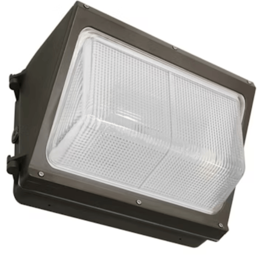 Envision LED Regular Wall Pack: Full-Line, 3-CCT & 5-Power Select w/ Photocell 60W/50W/40W/30W/20W - Bronze