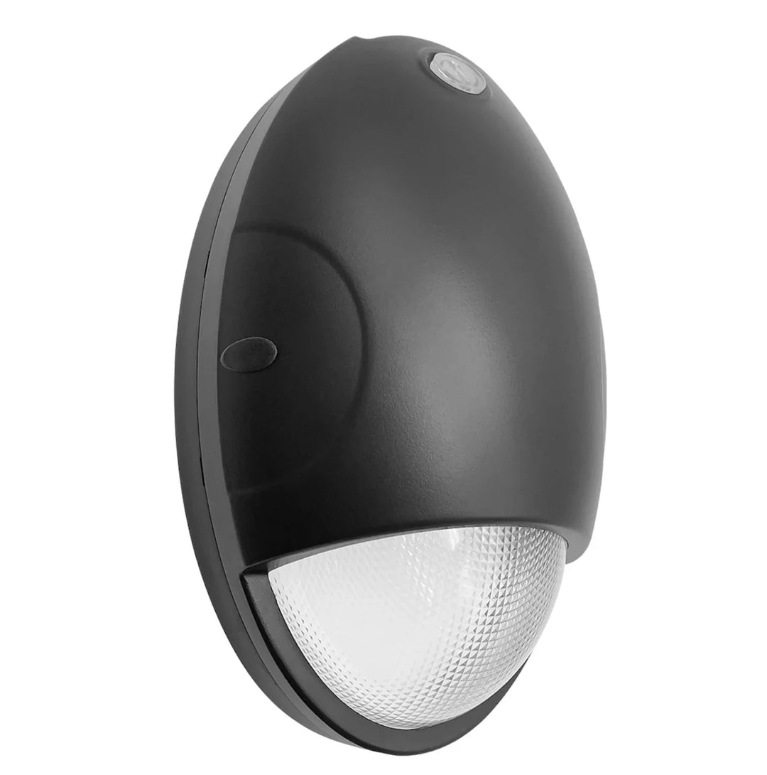 Envision LED Slim Wall Pack: EGG-Line 3CCT Selectable 15W EMB - Black