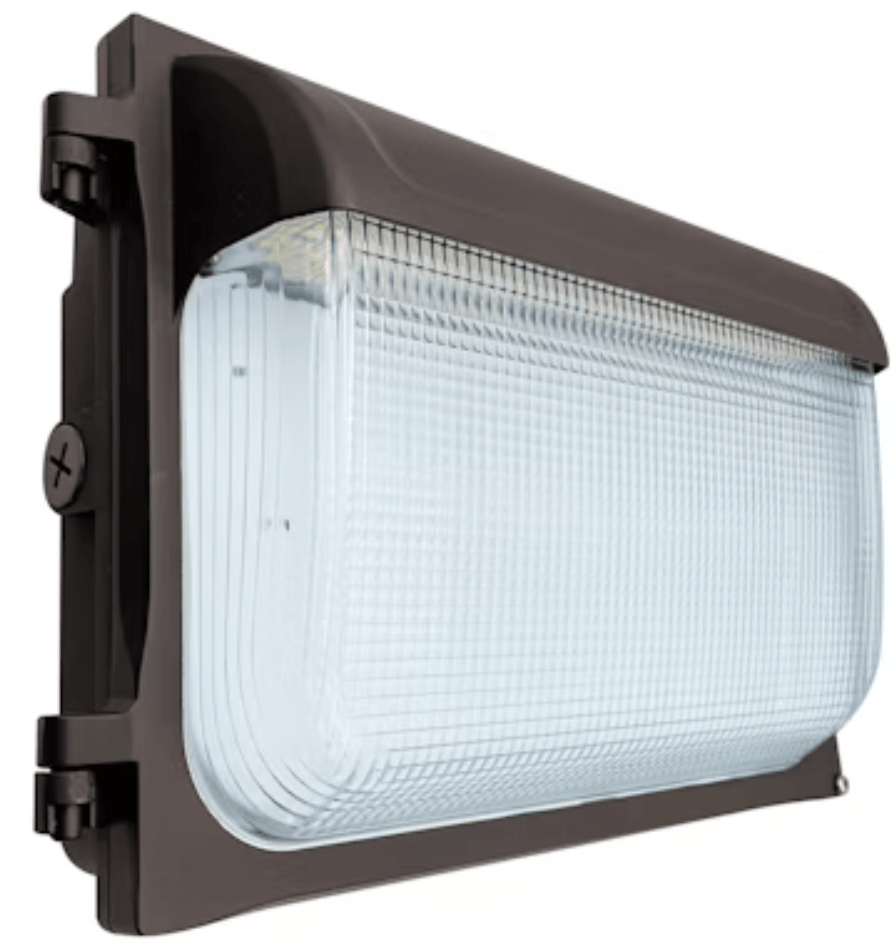 Envision LED Slim Wall Pack: SL-Line 3-CCT & 5-Power Select w/ Photocell 60W/40W/30W - Bronze
