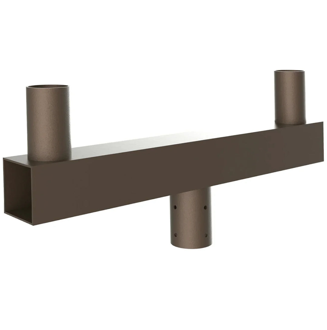 Envision LED Tenon: Square Bullhorn 2-Head Adapter - Bronze