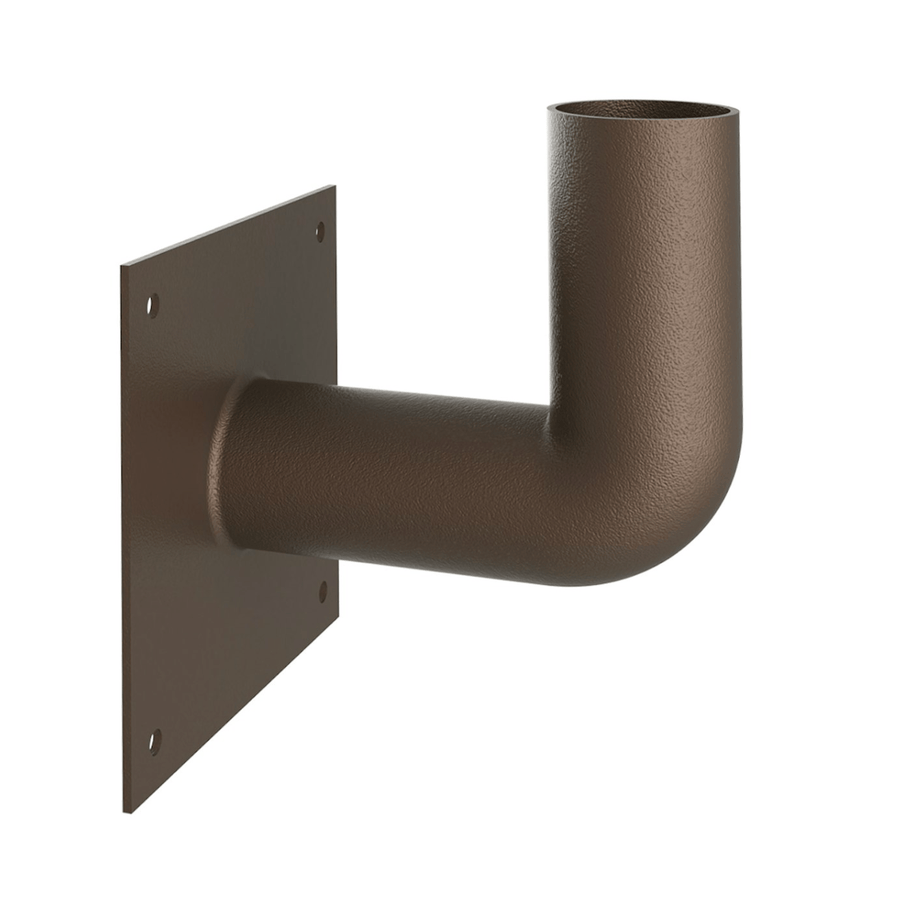 Envision LED Tenon: Wall Mount 90 Degree Arm 7" Mounting Bracket Bronze Finish - Bronze