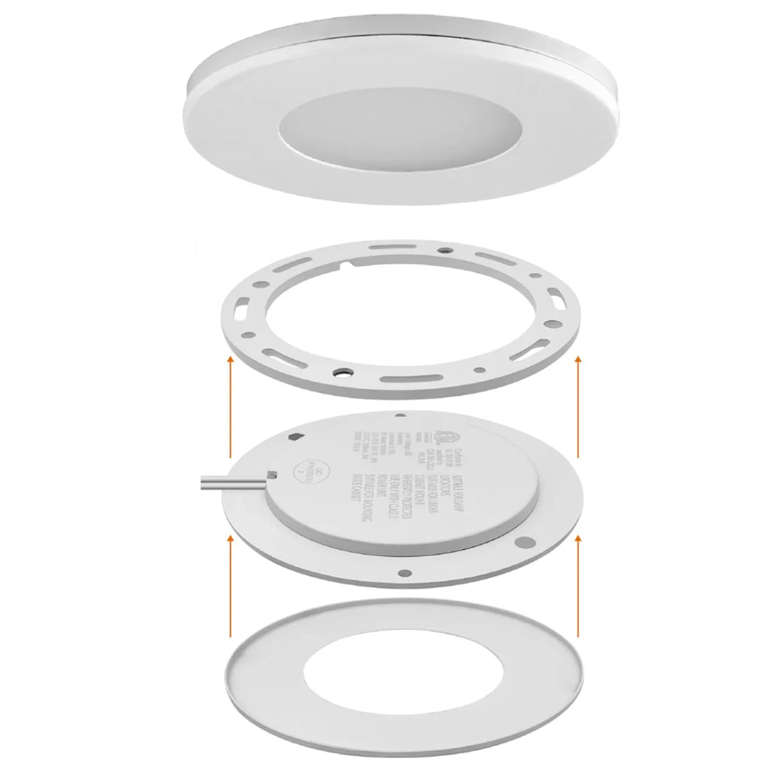 Envision LED Undercabinet Puck Light 3W - White