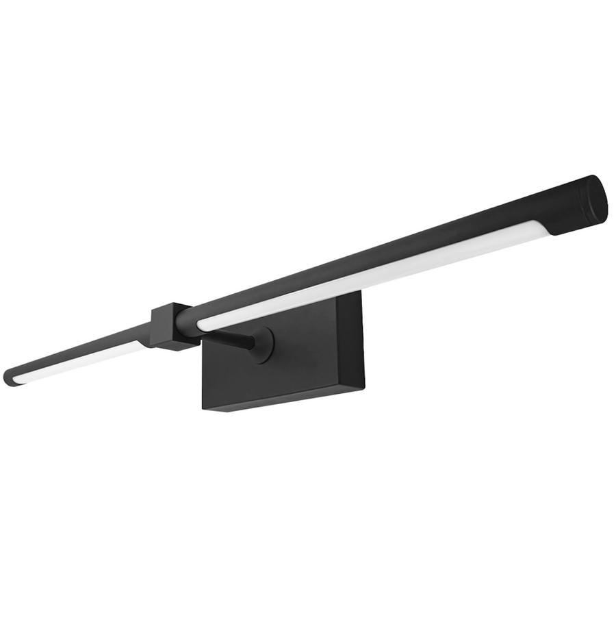 Envision LED Vanity Light - Contemporary Round - Black