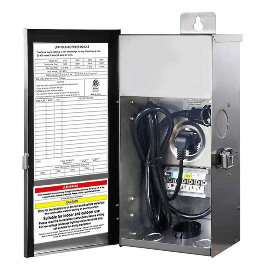 EnvisionSCAPE 150W Multi-Tap Outdoor Transformer, Input: 120V