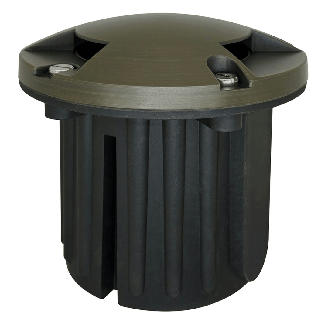 EnvisionSCAPE In-Ground Light: 3-Light Covered Lens