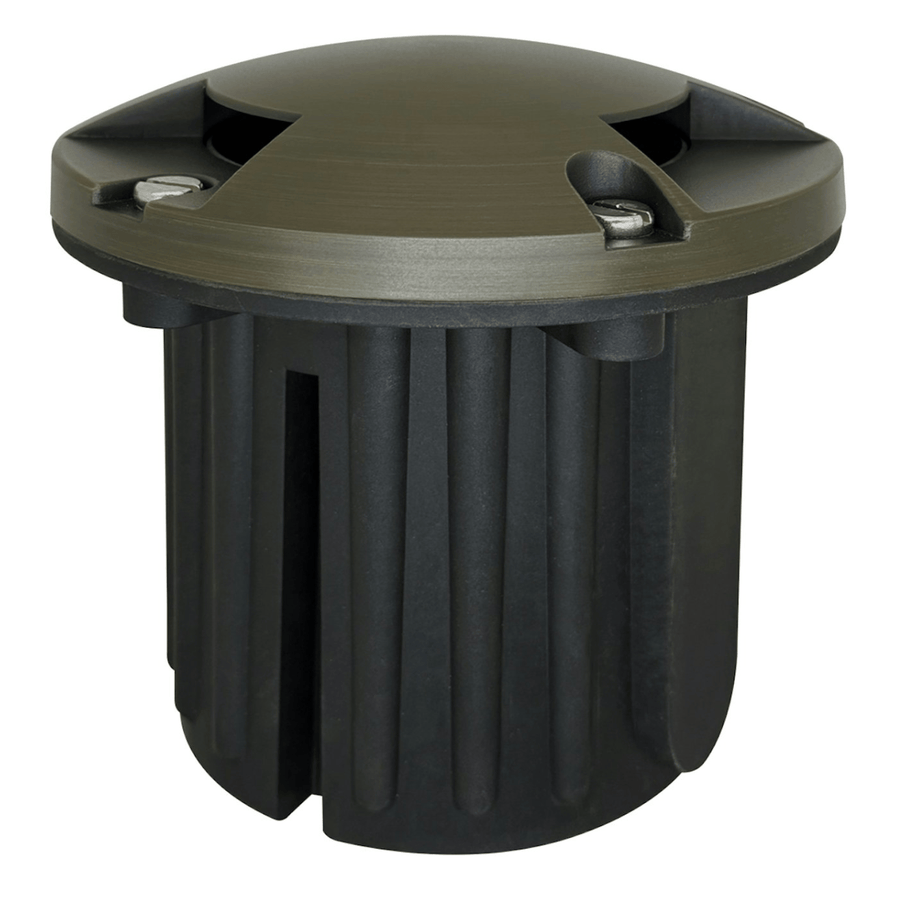 EnvisionSCAPE In-Ground Light: 3-Light Covered Lens