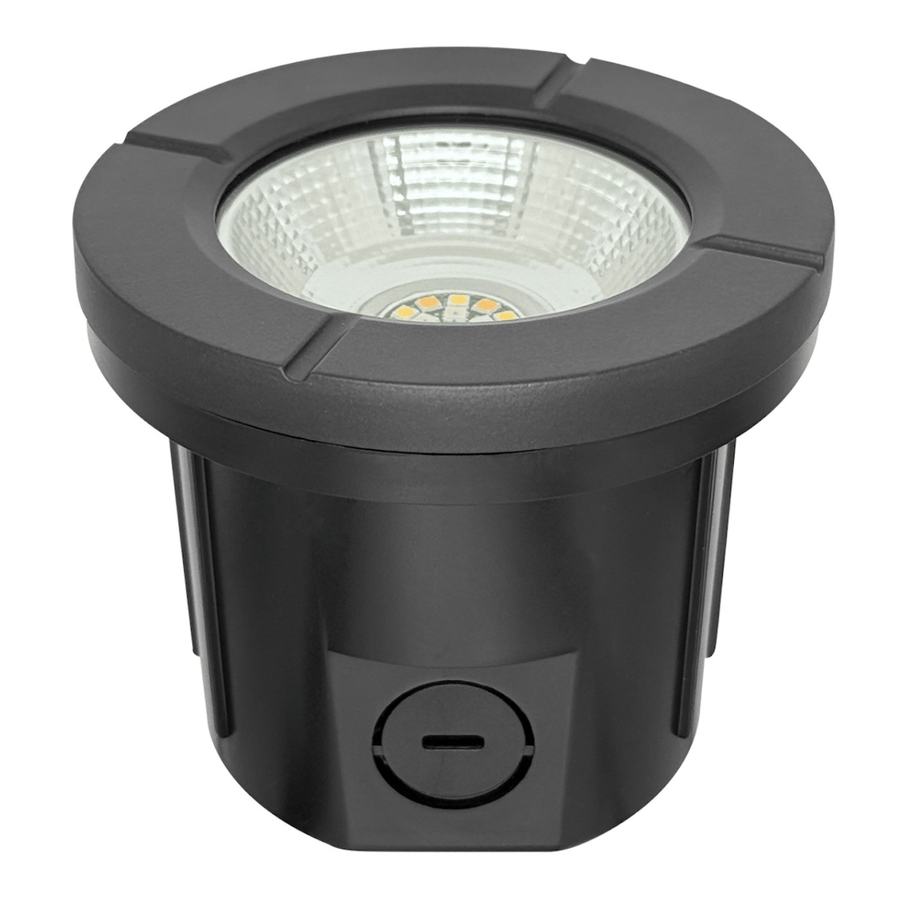 EnvisionSCAPE In-Ground Light: Flat Open Lens