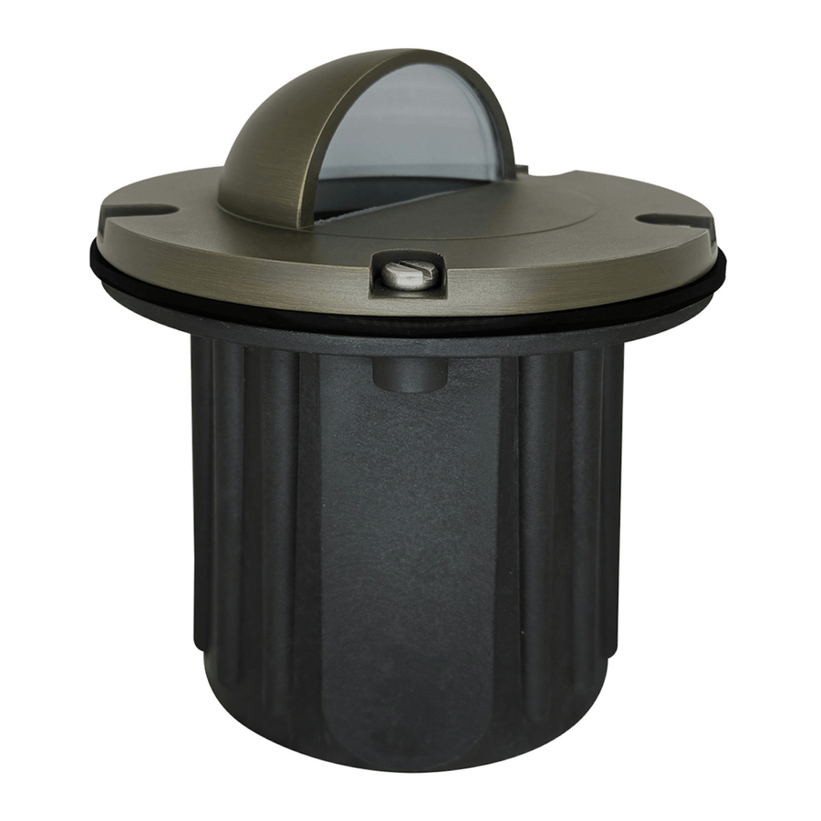 EnvisionSCAPE In-Ground Light: Half Moon Lens