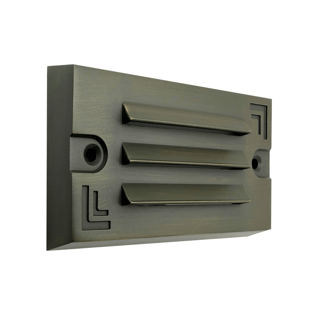 EnvisionSCAPE Surface Mount Step Light - 5inch Width - Louver