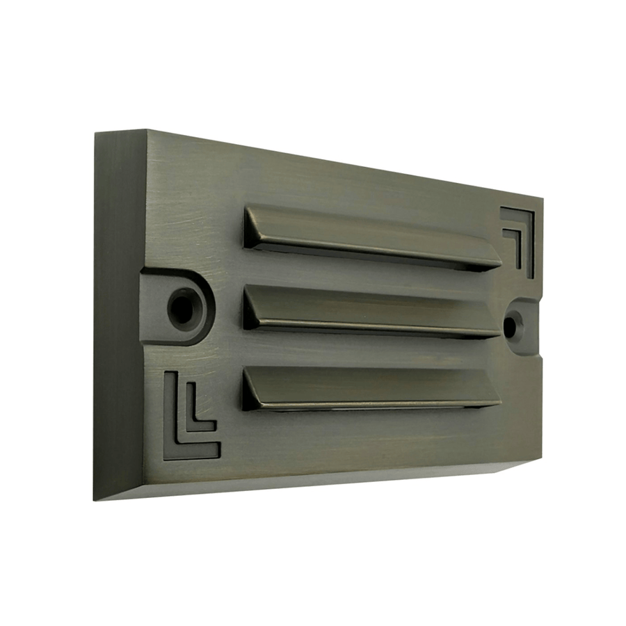 EnvisionSCAPE Surface Mount Step Light - 5inch Width - Louver