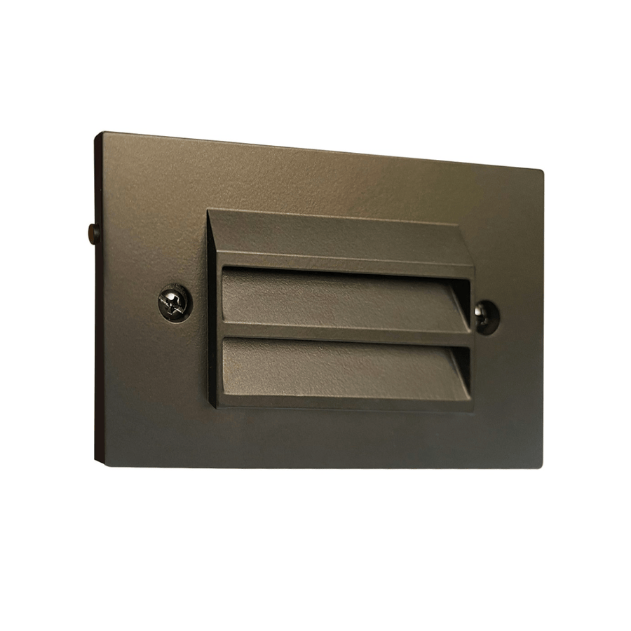 EnvisionSCAPE Surface Mount Step Light - 5inch Width - Louver