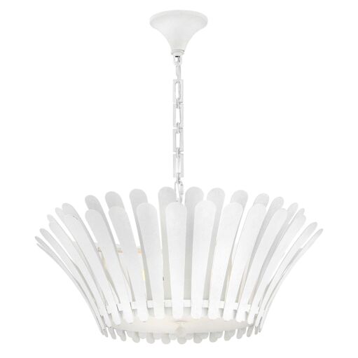 Reina 47694TXP Medium Tapered Chandelier - White