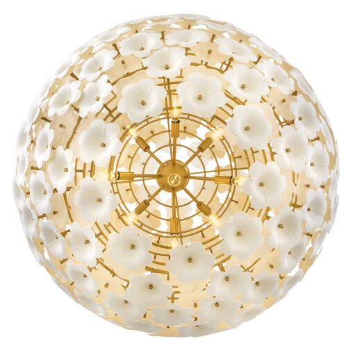 Marianne FR41967DG  Large Globe Chandelier - Gold