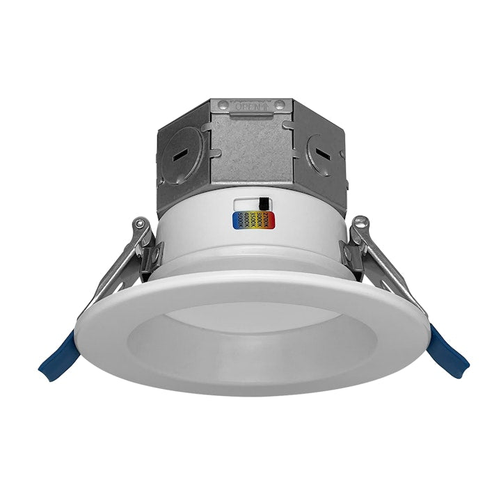 4" Retrofit Kit Downlight: RDL-Line, 11W, 5CCT, 120V - White