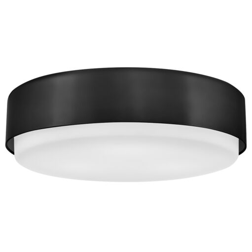 Cedric 30075BK - Medium Flush Mount - Black