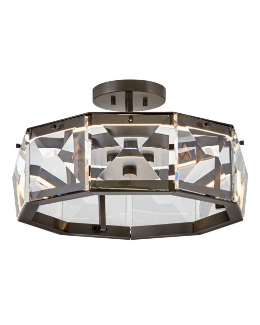 Jolie FR30103BX - Medium LED Convertible Semi-flush Mount