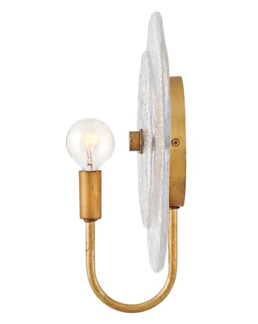 Rene FR30120DA Medium Single Light Sconce - Bronze