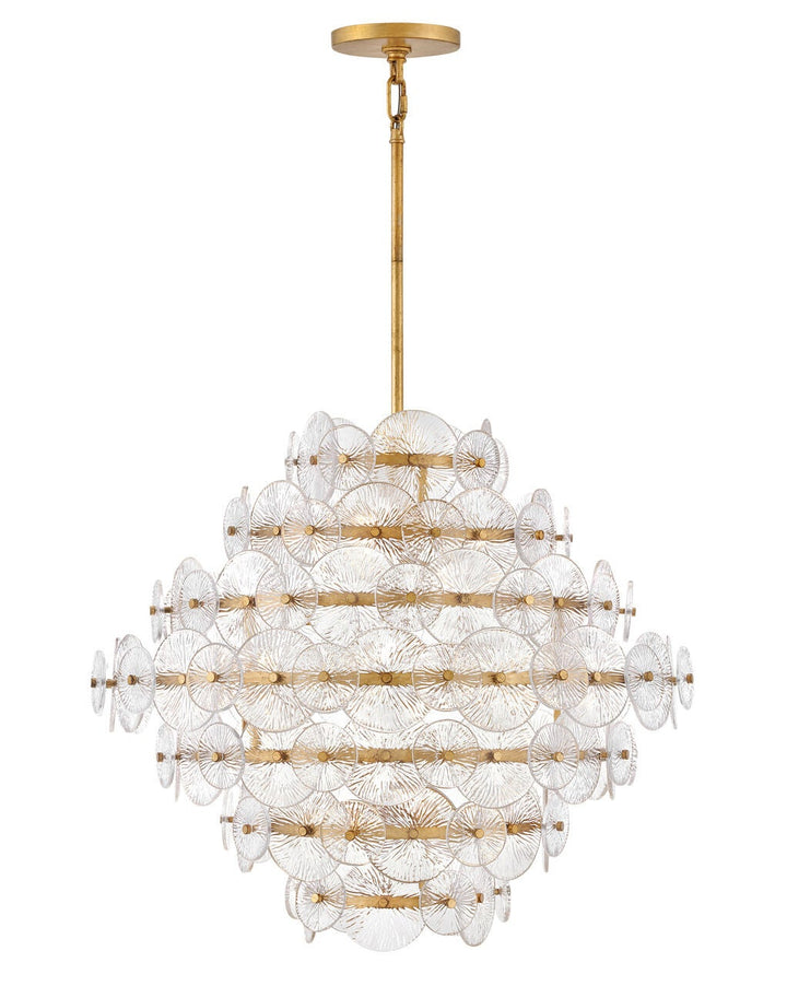 Rene FR30128DA - Medium Multi Tier Chandelier - Bronze