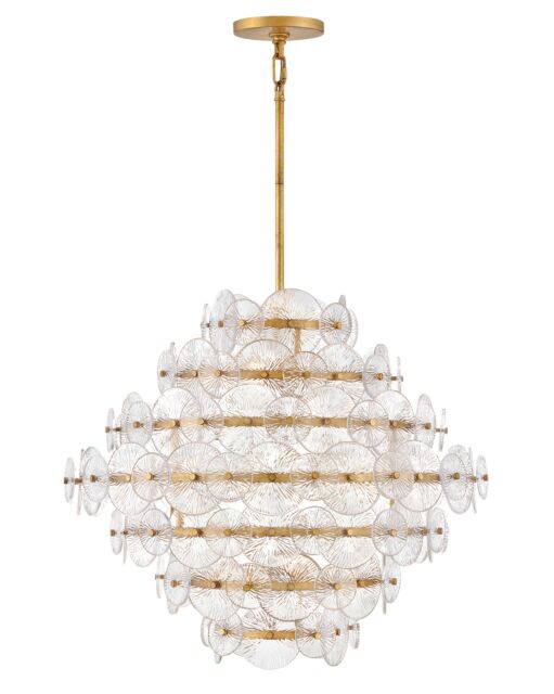 Rene FR30128DA - Medium Multi Tier Chandelier - Bronze