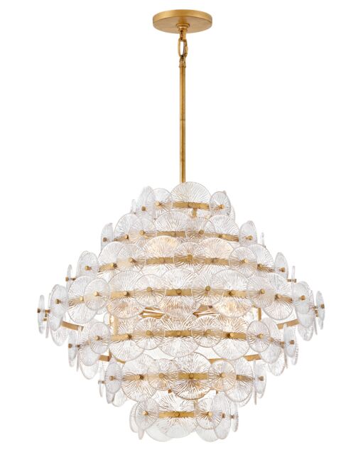 Rene FR30128DA - Medium Multi Tier Chandelier - Bronze