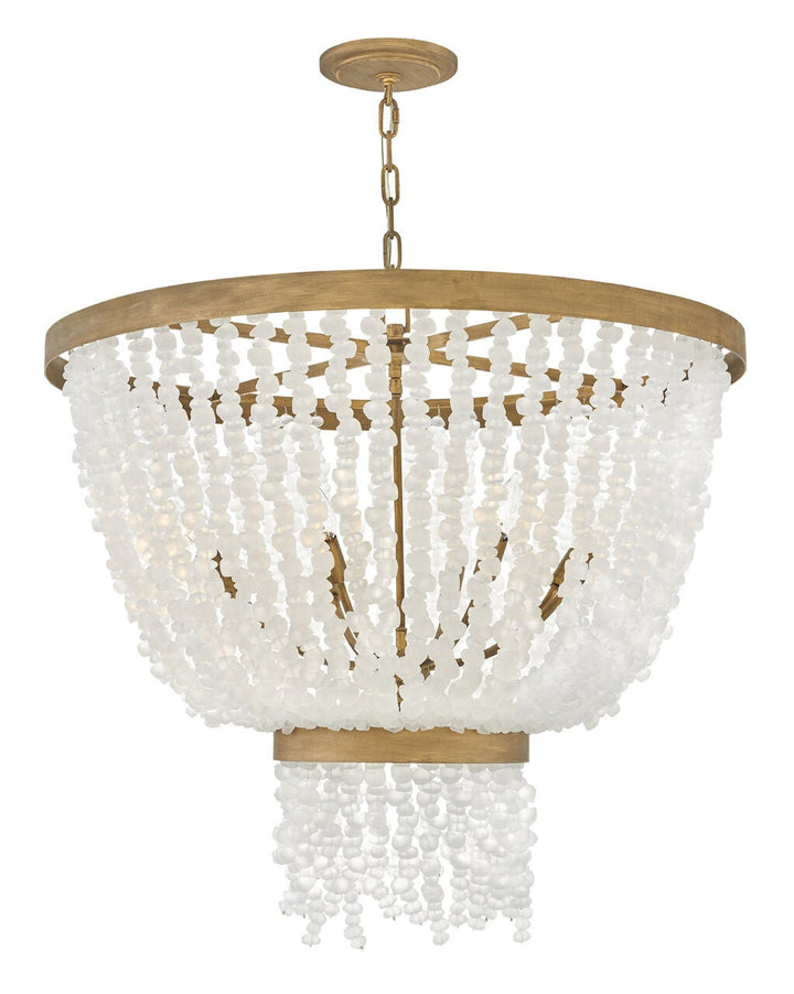 Dune FR30205BNG - Medium Single Tier Chandelier - Gold