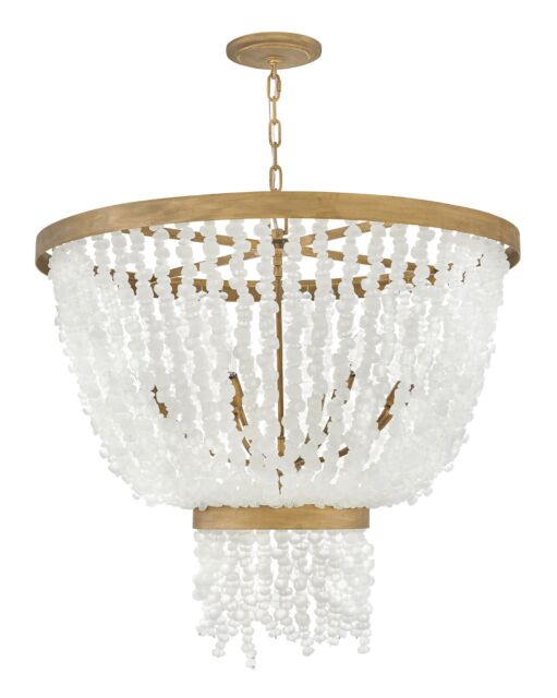 Dune FR30205BNG - Medium Single Tier Chandelier - Gold