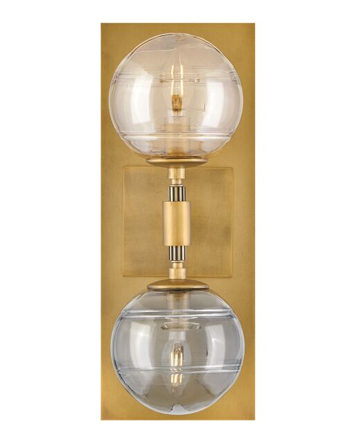 Oberon FR30502HBR - Medium Two Light Sconce