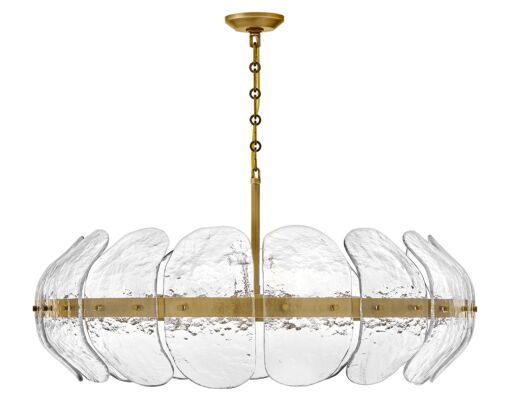 Lillia FR30514HB - Large Convertible Drum Chandelier - Bronze