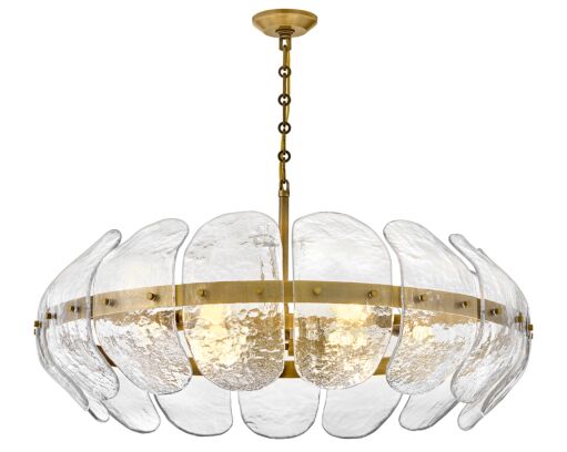 Lillia FR30514HB - Large Convertible Drum Chandelier - Bronze