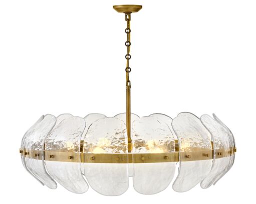 Lillia FR30514HB - Large Convertible Drum Chandelier - Bronze