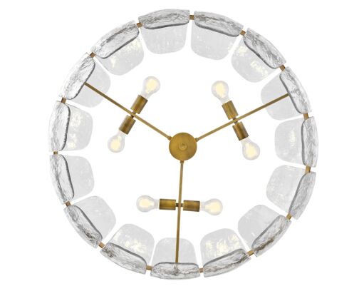 Lillia FR30514HB - Large Convertible Drum Chandelier - Bronze