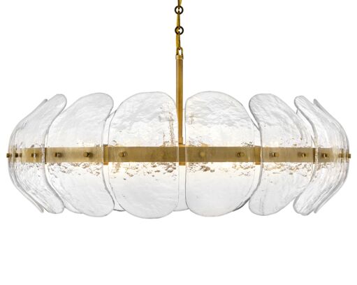 Lillia FR30514HB - Large Convertible Drum Chandelier - Bronze